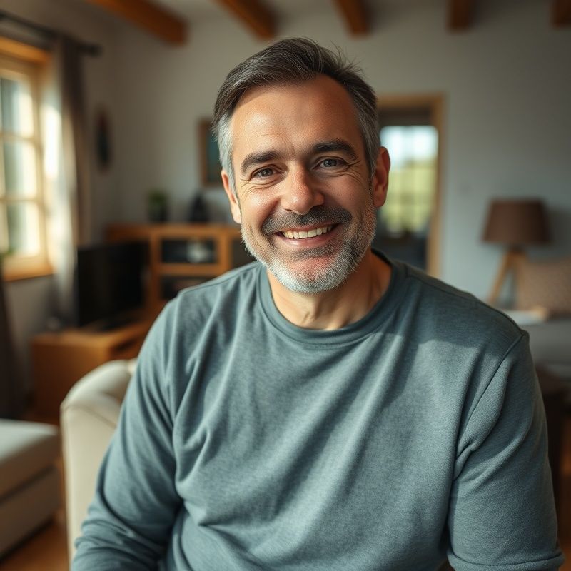 Portret zadovoljnega naročnika iz ljubljanskega stanovanja
